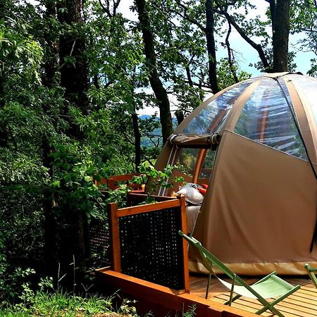 Le Mobil'Dome A Marie Hotel Cambounes Exterior foto